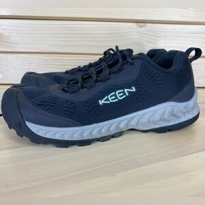 Keen Womens 8 US NXIS Speed 1026119 Black Low Top Lace Up Hiking Outdoor Shoes